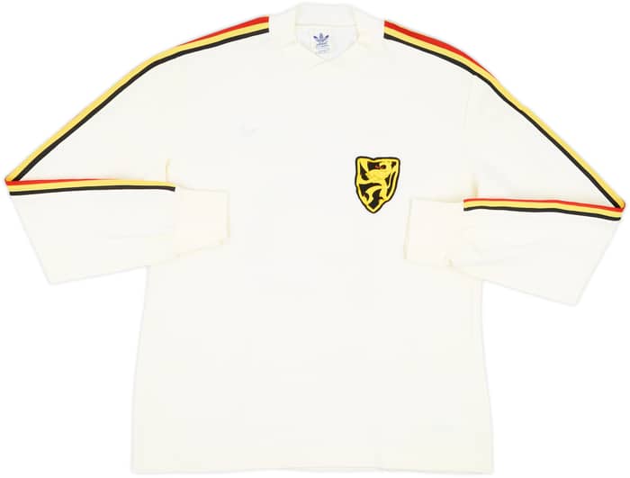 1976-78 Belgium Match Issue Away L/S Shirt #15