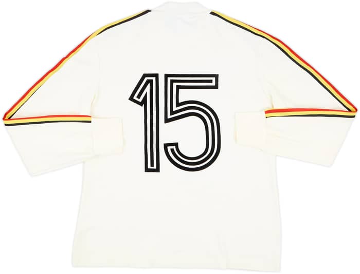 1976-78 Belgium Match Issue Away L/S Shirt #15