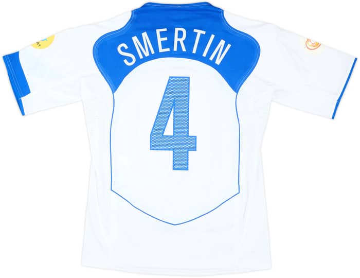 2004 Russia Match Issue Euro 2004 Home Shirt Smertin #4