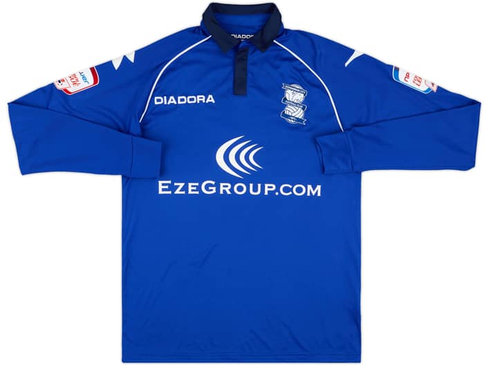 2012-13 Birmingham Home L/S Shirt Davies #6 - 8/10 - (S)