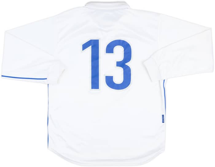 1997-98 Italy Match Issue Away L/S Shirt #13