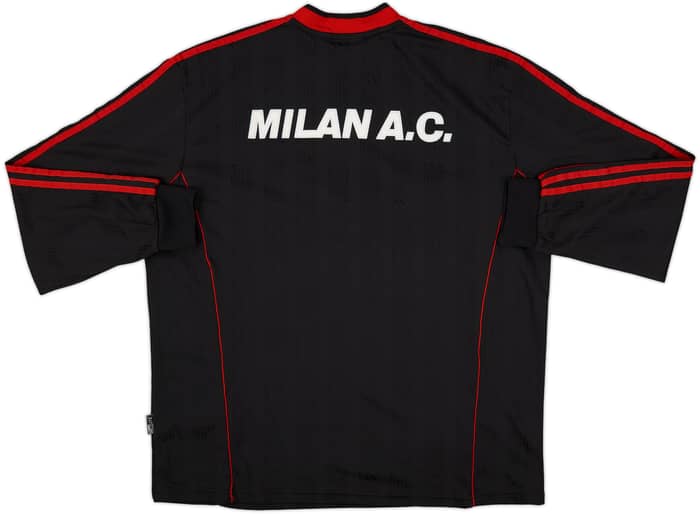1999-00 AC Milan adidas Training L/S Shirt - 8/10 - (XXL)