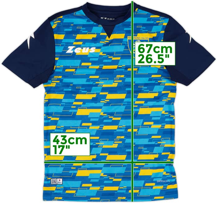 2018-19 Frosinone Zeus Training Shirt - 8/10 - (S)