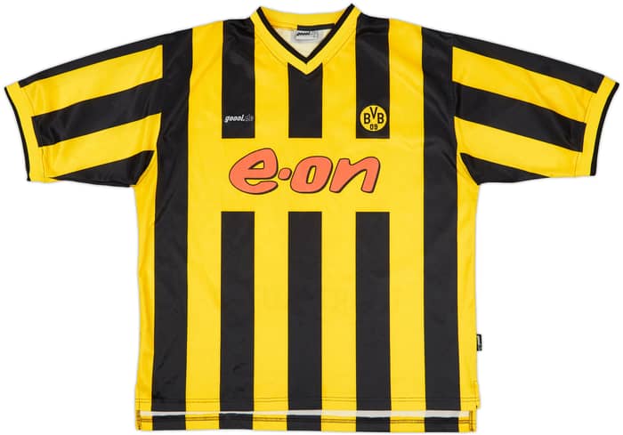 2000-02 Borussia Dortmund Home Shirt Rosicky #10 - 8/10 - (L)
