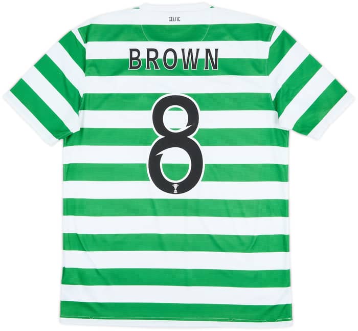2012-13 Celtic '125th Anniversary' Home Shirt Brown #8 - 6/10 - (M)