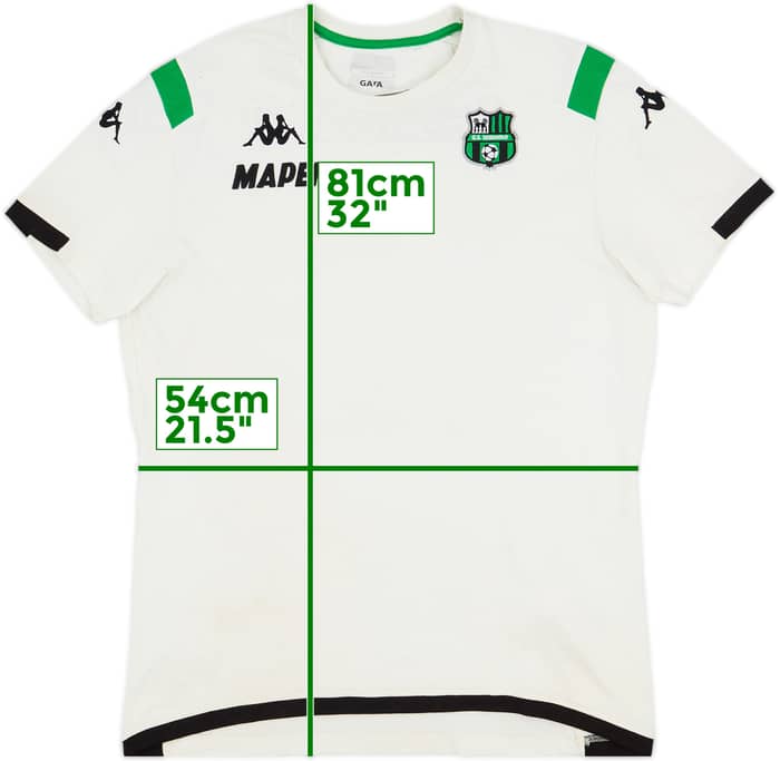 2019-20 Sassuolo Kappa Leisure Tee - 8/10 - (XXL)