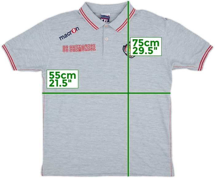 2005-06 Cremonese Macron Polo Shirt - 9/10 - (XXL)