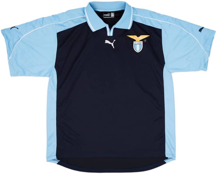 2001-02 Lazio European Away Shirt Crespo #10 - 6/10 - (XXL)