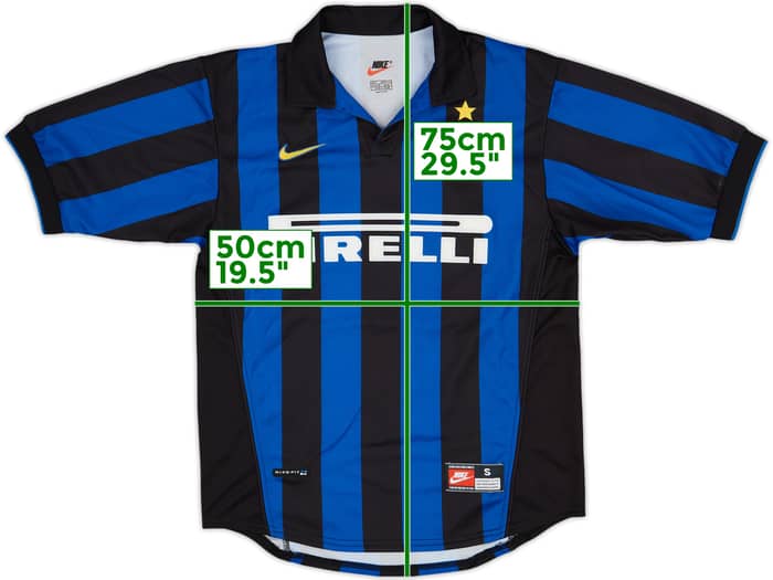1998-99 Inter Milan Home Shirt - 7/10 - (S)