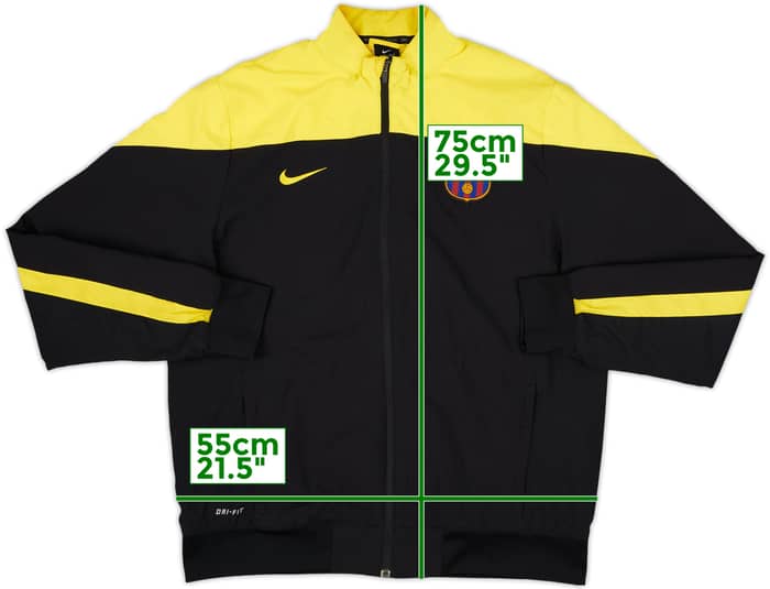2013-14 Barcelona Nike Track Jacket - 8/10 - (L)