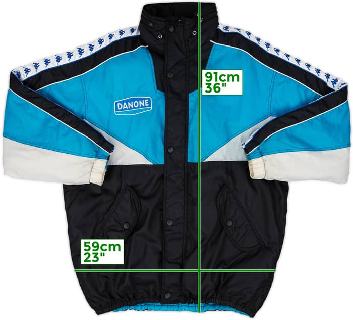 1994-95 Juventus Kappa Padded Bench Coat - 6/10 - (XL)