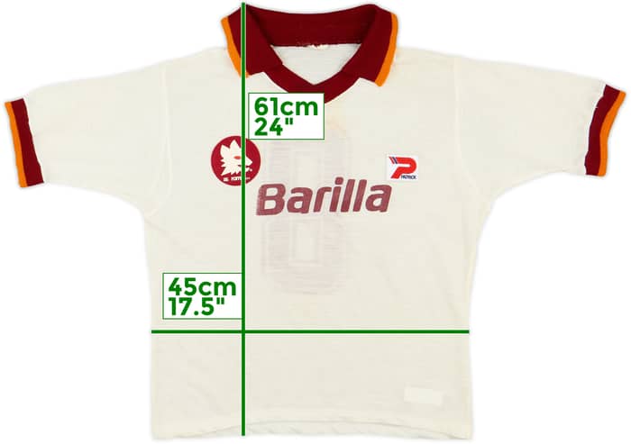 1982-83 Roma Away Shirt #8 - 9/10 - (S)