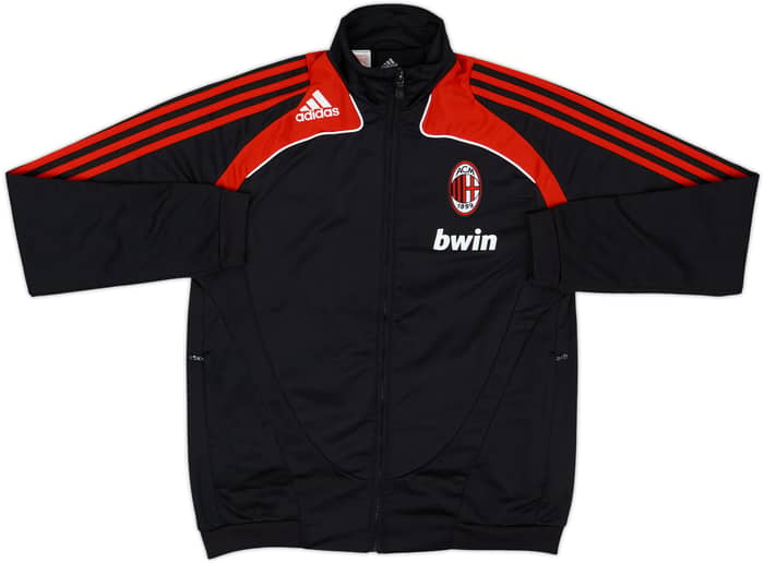 2008-09 AC MIlan adidas Track Jacket - 8/10 - (XL.Boys)