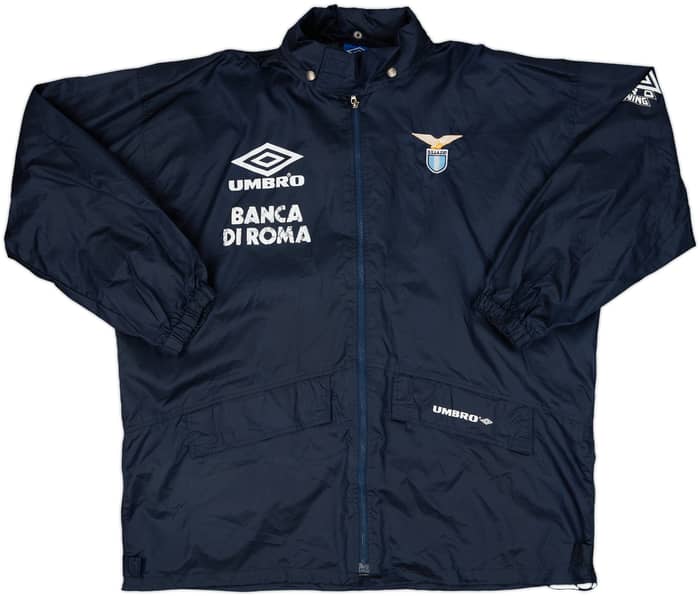 1993-94 Lazio Umbro Hooded Rain Jacket - 4/10 - (XXL)