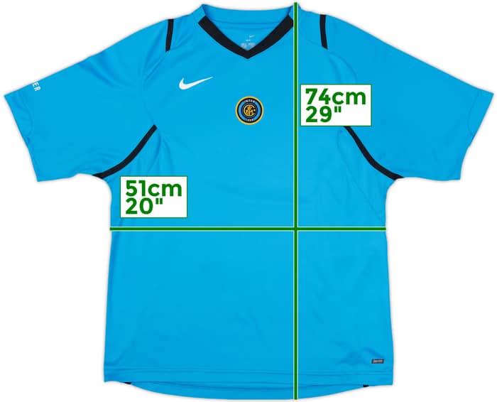 2005-06 Inter Milan Nike Training Shirt - 8/10 - (M)