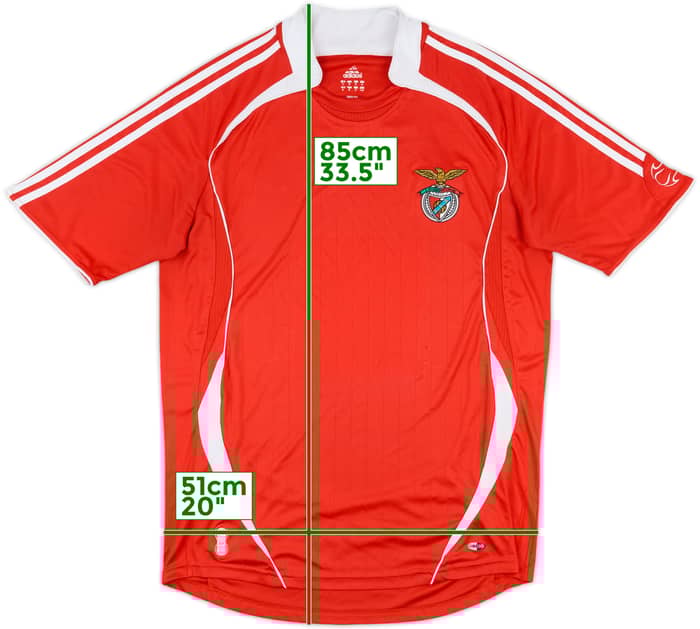 2006-07 Benfica Home Shirt - 4/10 - (M)