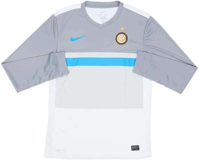 2011-12 Inter Milan Nike Training L/S Shirt - 8/10 - (M)
