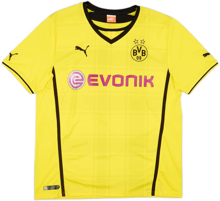 2013-14 Borussia Dortmund Home Shirt - 7/10 - (XL)