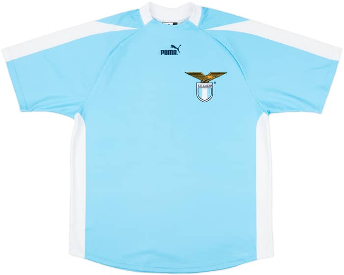2003-04 Lazio 'Signed' Home Shirt - 9/10 - (L)