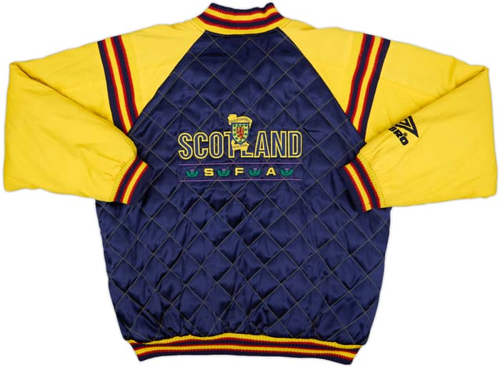 1994-96 Scotland Umbro Padded Track Jacket - 8/10 - (M)