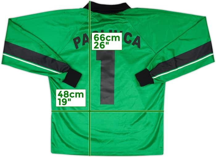 1997-98 Inter Milan GK Shirt Pagliuca #1 - 8/10 - (Y)