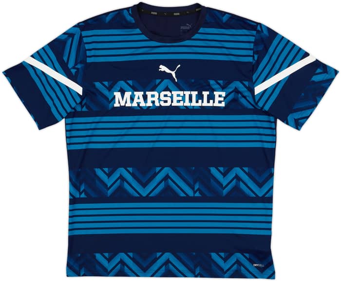 2021-22 Marseille Puma Training Shirt - 10/10 - (L)