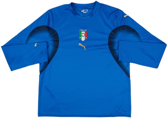 2006-07 Italy Puma Training L/S Shirt - 7/10 - (XL)
