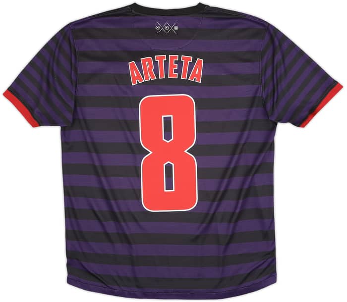 2012-13 Arsenal Away Shirt Arteta #8 - 5/10 - (L)