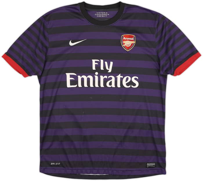 2012-13 Arsenal Away Shirt Arteta #8 - 5/10 - (L)
