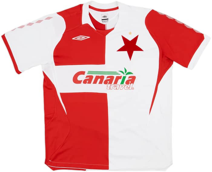2007-08 Slavia Prague Away Shirt - 7/10 - (L)