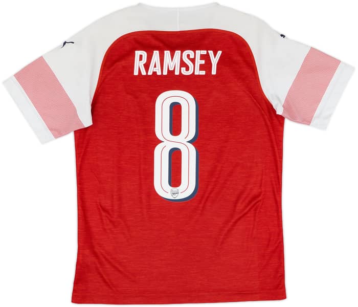 2018-19 Arsenal Home Shirt Ramsey #8 - 6/10 - (M)