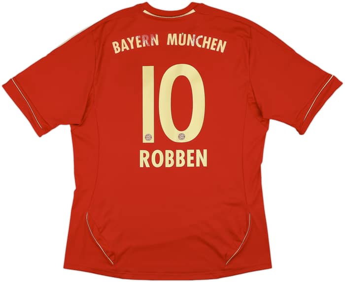 2011-13 Bayern Munich Home Shirt Robben #10 - 6/10 - (XL)