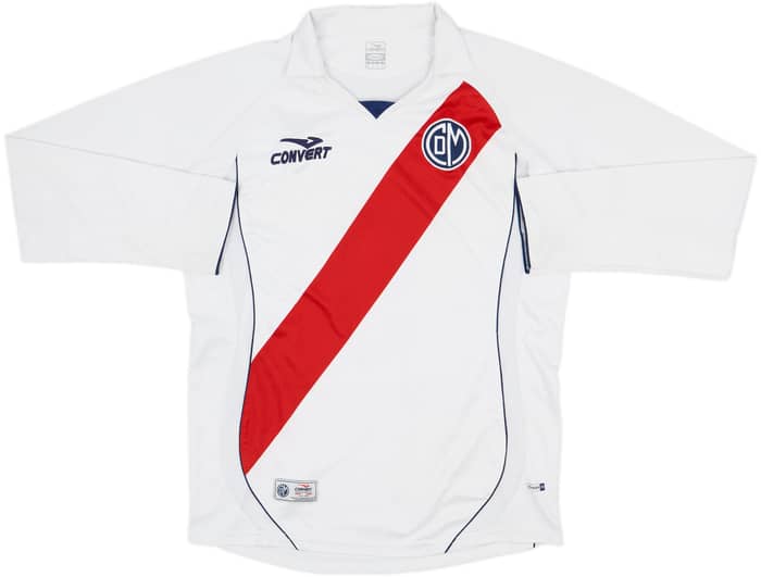 2008 Deportivo Municipal Home L/S Shirt #9 - 8/10 - (L)