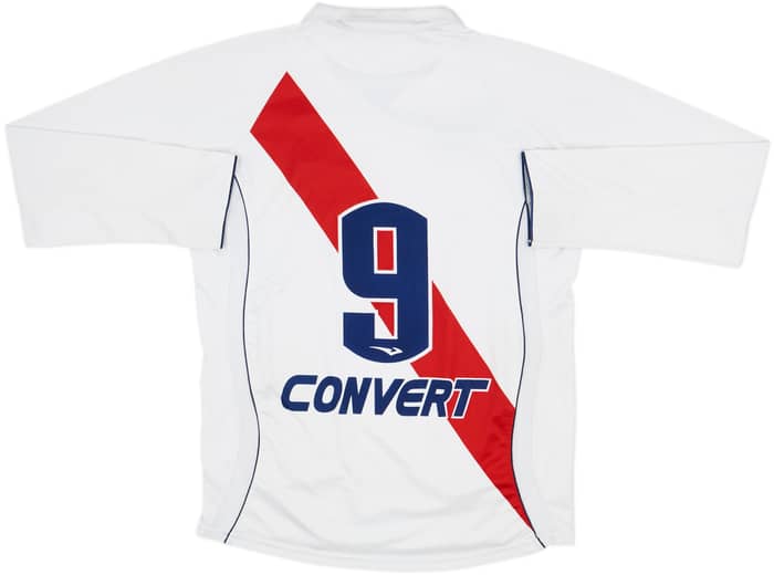 2008 Deportivo Municipal Home L/S Shirt #9 - 8/10 - (L)