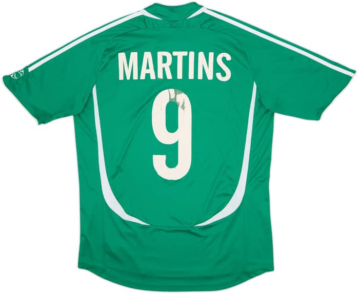 2006-07 Nigeria Home Shirt Martins #9 - 5/10 - (L)