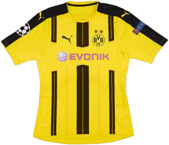 2016-17 Borussia Dortmund Authentic Home Shirt (ACTV Fit) Dembele #7 - 5/10 - (XL)
