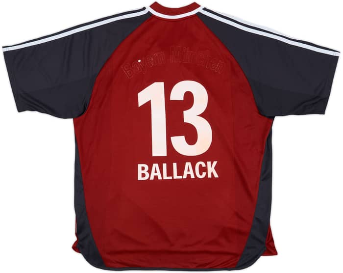 2002-03 Bayern Munich Home Shirt Ballack #13 - 4/10 - (XL)