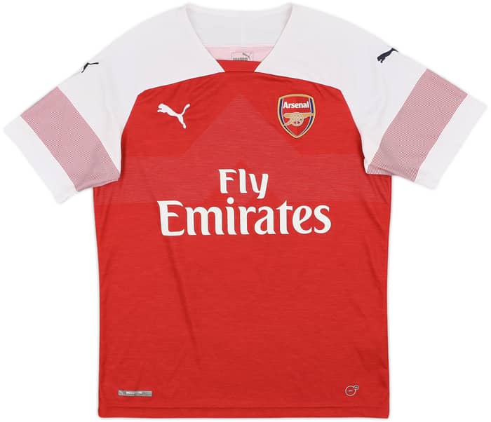 2018-19 Arsenal Home Shirt Aubameyang #14 - 5/10 - (M)