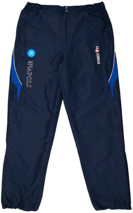 2010-11 Napoli Macron Track Pants/Bottoms - 8/10 - (XXL)