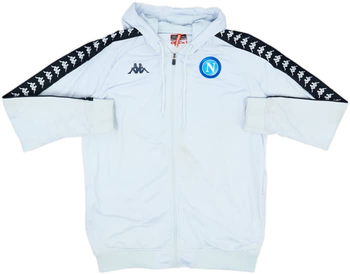 2018-19 Napoli Kappa Hooded Track Jacket - 5/10 - (3XL)