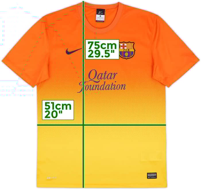 2012-13 Barcelona Basic Away Shirt - 10/10 - (M)