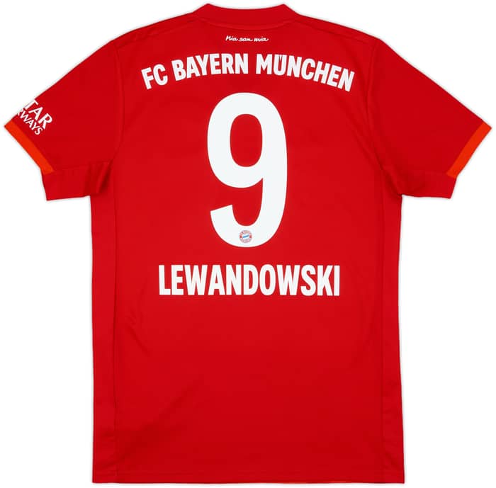2019-20 Bayern Munich Home Shirt Lewandowski #9 - 10/10 - (S)