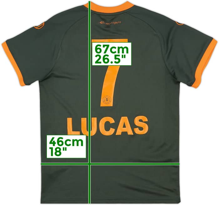 2020-21 Alanyaspor Third Shirt Lucas #7 - 5/10 - (S)