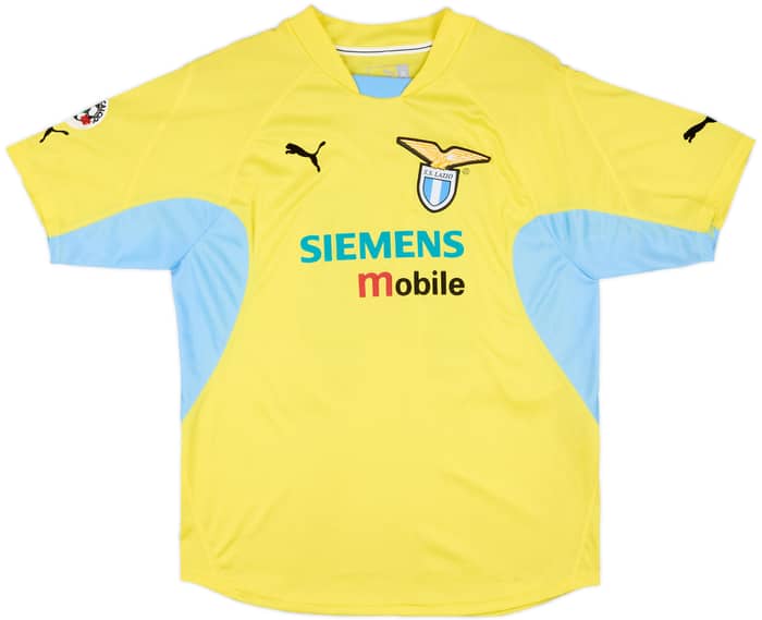 2001-02 Lazio Match Issue Away Shirt Simeone #14