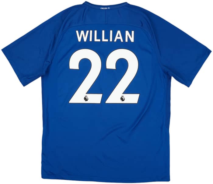 2017-18 Chelsea Home Shirt Willian #22 - 7/10 - (XL)