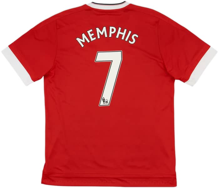 2015-16 Manchester United Home Shirt Memphis #7 - 7/10 - (L)