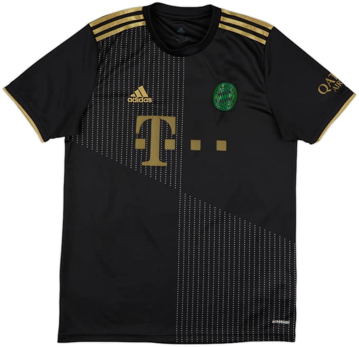 2021-22 Bayern Munich Away Shirt Muller #25 - 6/10 - (M)