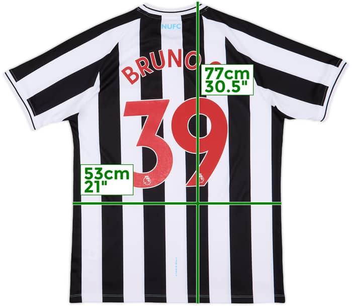 2022-23 Newcastle Home Shirt Bruno G. #39 - 7/10 - (XL)