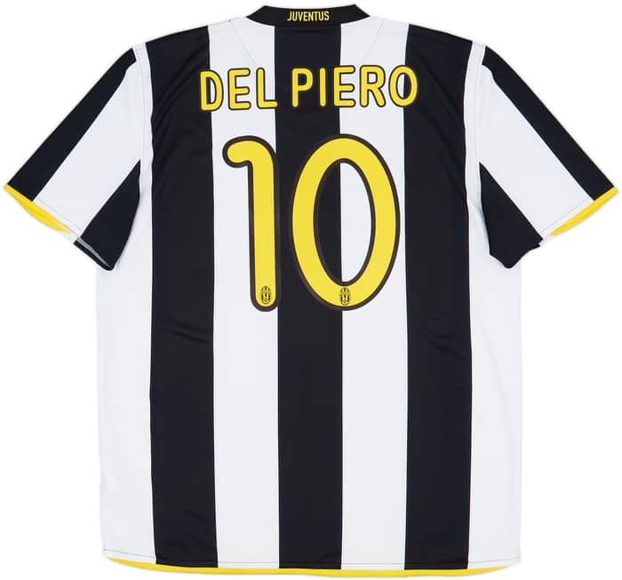 2008-09 Juventus Home Shirt Del Piero #10 - 10/10 - (XL)