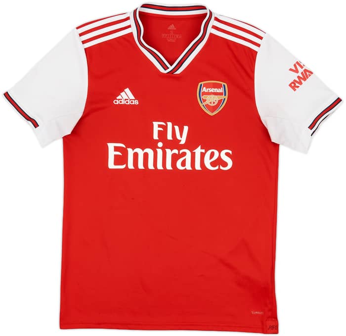 2019-20 Arsenal Home Shirt Saka #77 - 7/10 - (S)